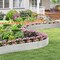 20 Feet Galvanized Metal Landscape Edging with 6 Panels Bendable Garden Border for Lawn and Path